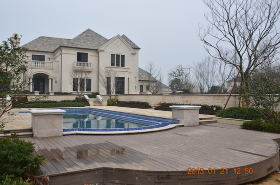 Decking composite creux piscine jardin composite 140x23mm