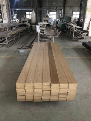 Decking composite imperméable à l'eau de 140x23 mm Decking composite en relief pour les espaces extérieurs