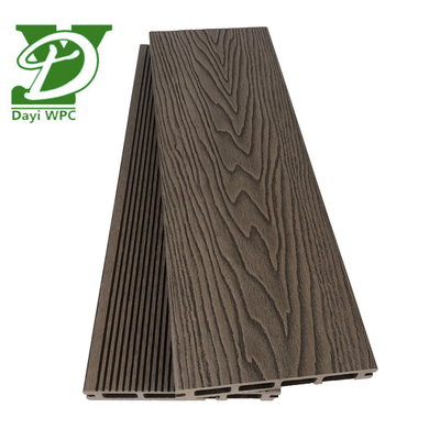 TN-03E Decking composite creux Solution totale du projet Résistant à l'eau