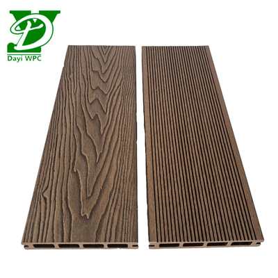 TN-03E Decking composite creux Solution totale du projet Résistant à l'eau