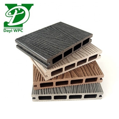 Décoration composite à noyau creux de qualité supérieure Décoration composite en bois en relief en plastique