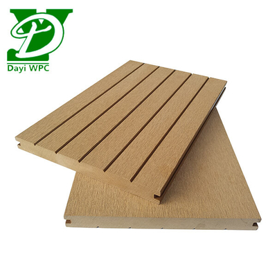 Décoration composite en bois creux en plastique