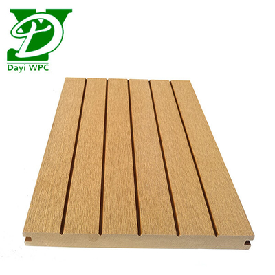 Décoration composite en bois creux en plastique