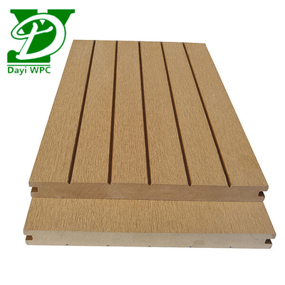 Décoration composite en bois creux en plastique