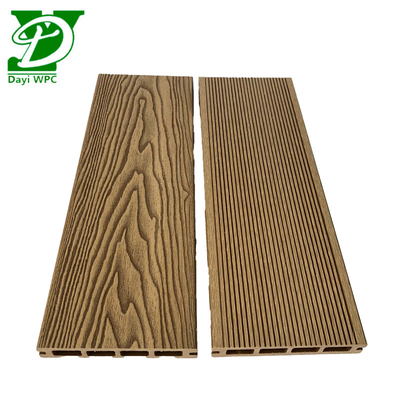 Couleur personnalisée Decking composite creux moderne Capacité durable