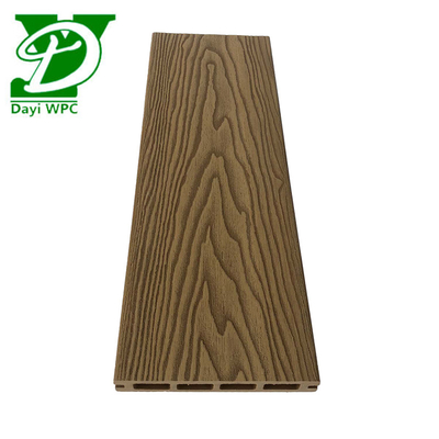 Couleur personnalisée Decking composite creux moderne Capacité durable