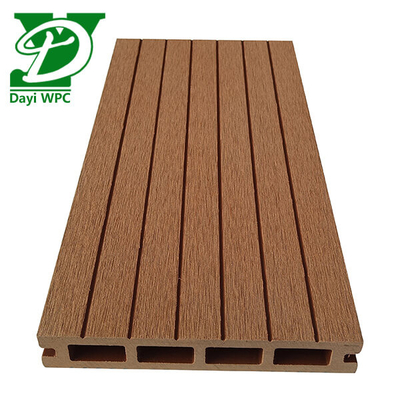Anti-corrosion WPC Teak Deck creux et résistant à l'abrasion