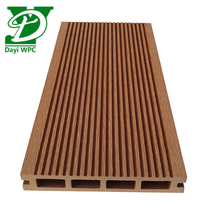 Anti-corrosion WPC Teak Deck creux et résistant à l'abrasion