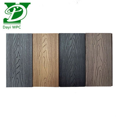 Jardin moderne Riches couleurs et motifs Clôture en WPC Résistant aux intempéries