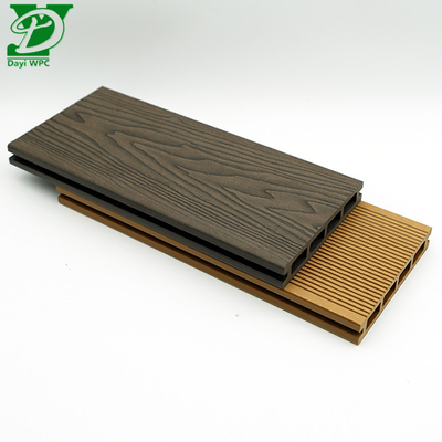 Installation facile de revêtements en bois creux composite en plastique