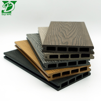 Decking composite en bois plastique avancé pour une maintenance réduite