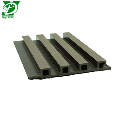 Panneau de mur externe de l'entretien WPC de bâtiments résidentiels modernes qui respecte l'environnement faible