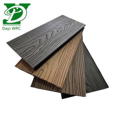 Clôture en WPC en relief profond résistant aux rayons UV pour une protection extérieure durable