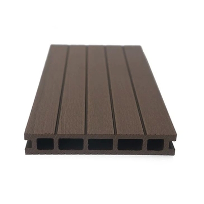 Revêtement de terrasse extérieur en composite bois-plastique (WPC) creux double face